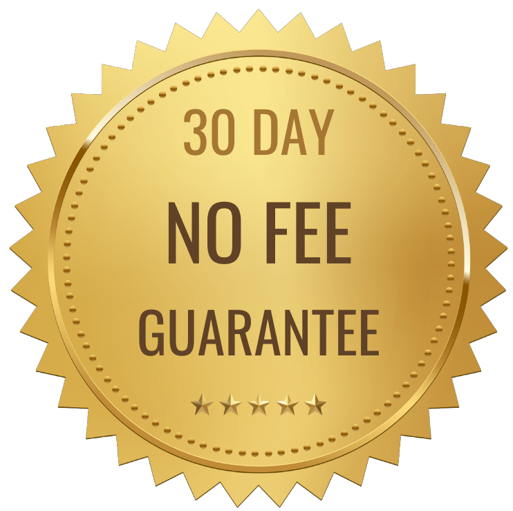 30 Day No Fee Guarantee